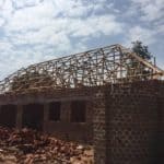 Roofing the new center